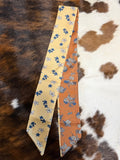 Yellow/Orange Floral Twilly