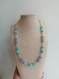 Blue/Purple & Gold
