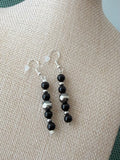 Black earrings