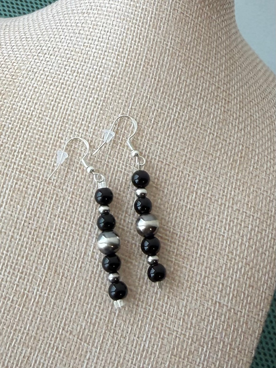 Black earrings