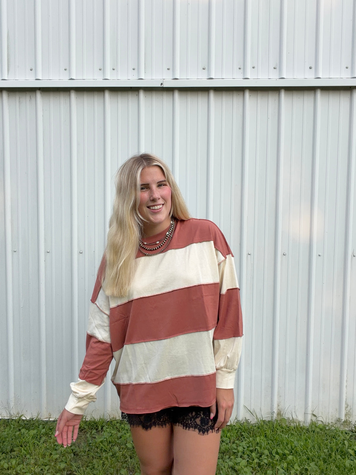 Color Block Long Sleeve