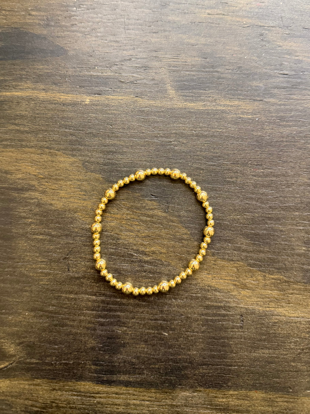 Gold Stretch Bracelet