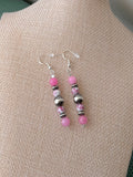 Pink Porcelain earrings