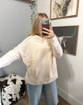 Raw Edge light weight hoodie