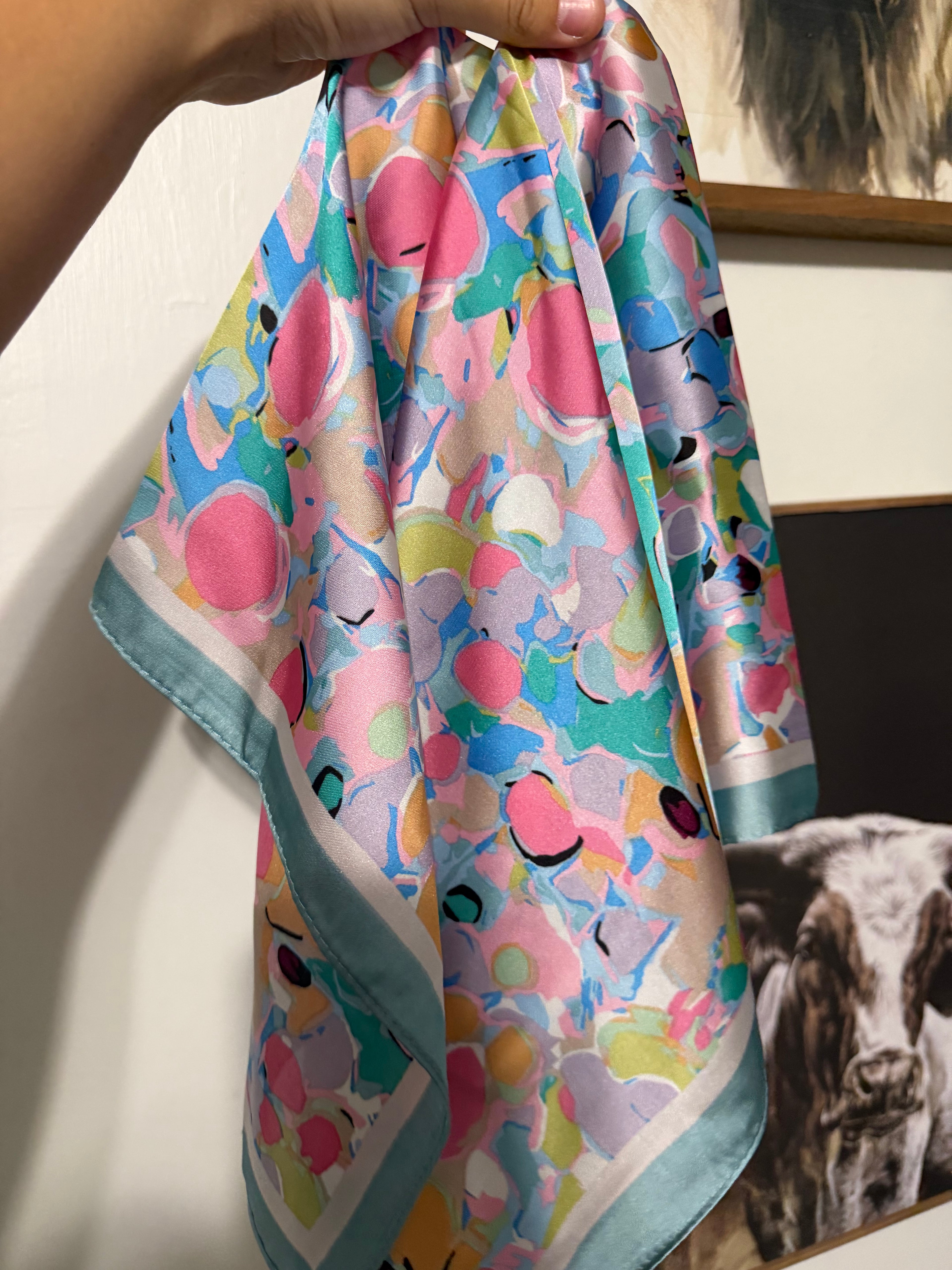 Blue/Pink scarf