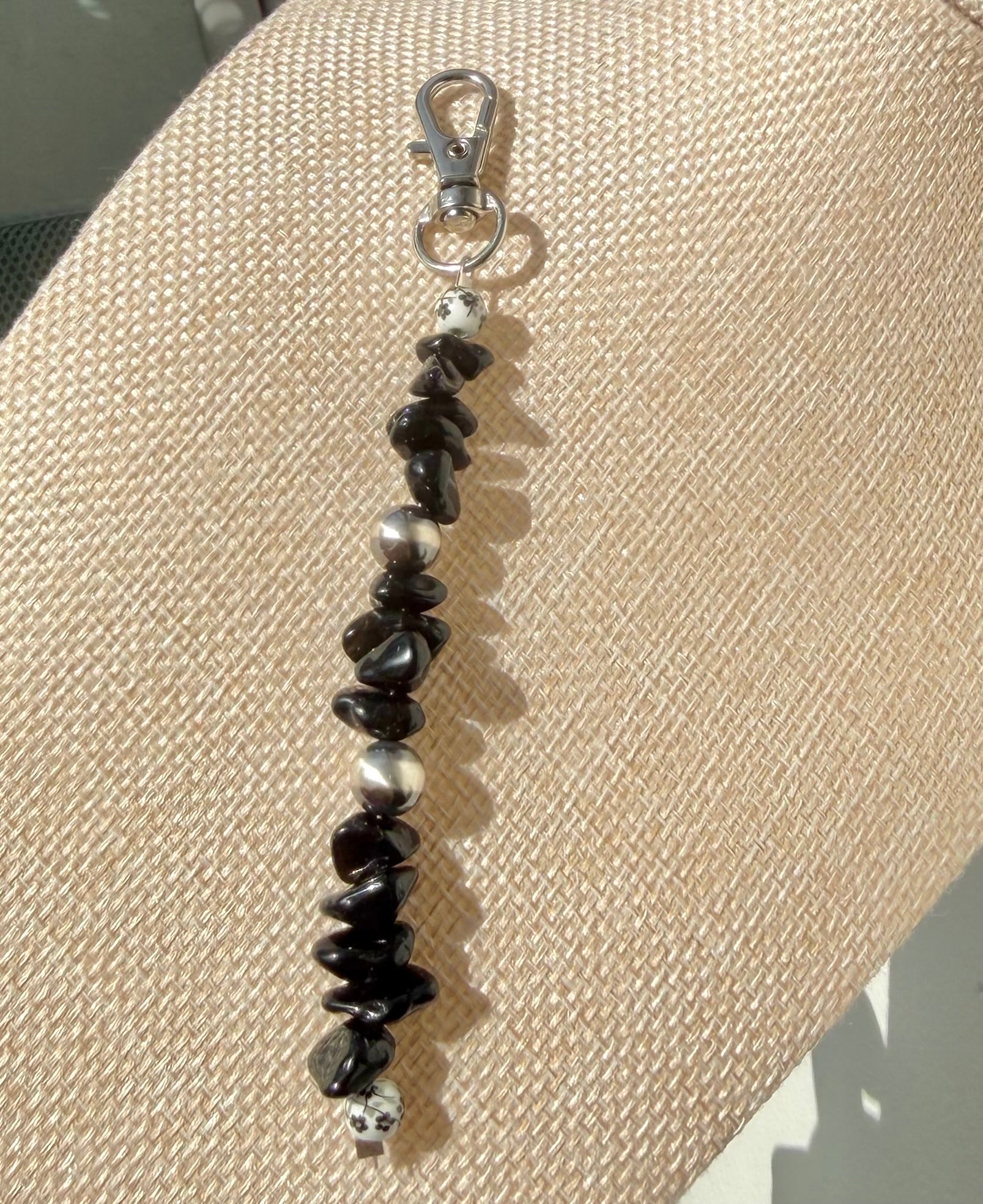 Black keychain