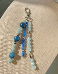 Multi-blue keychain