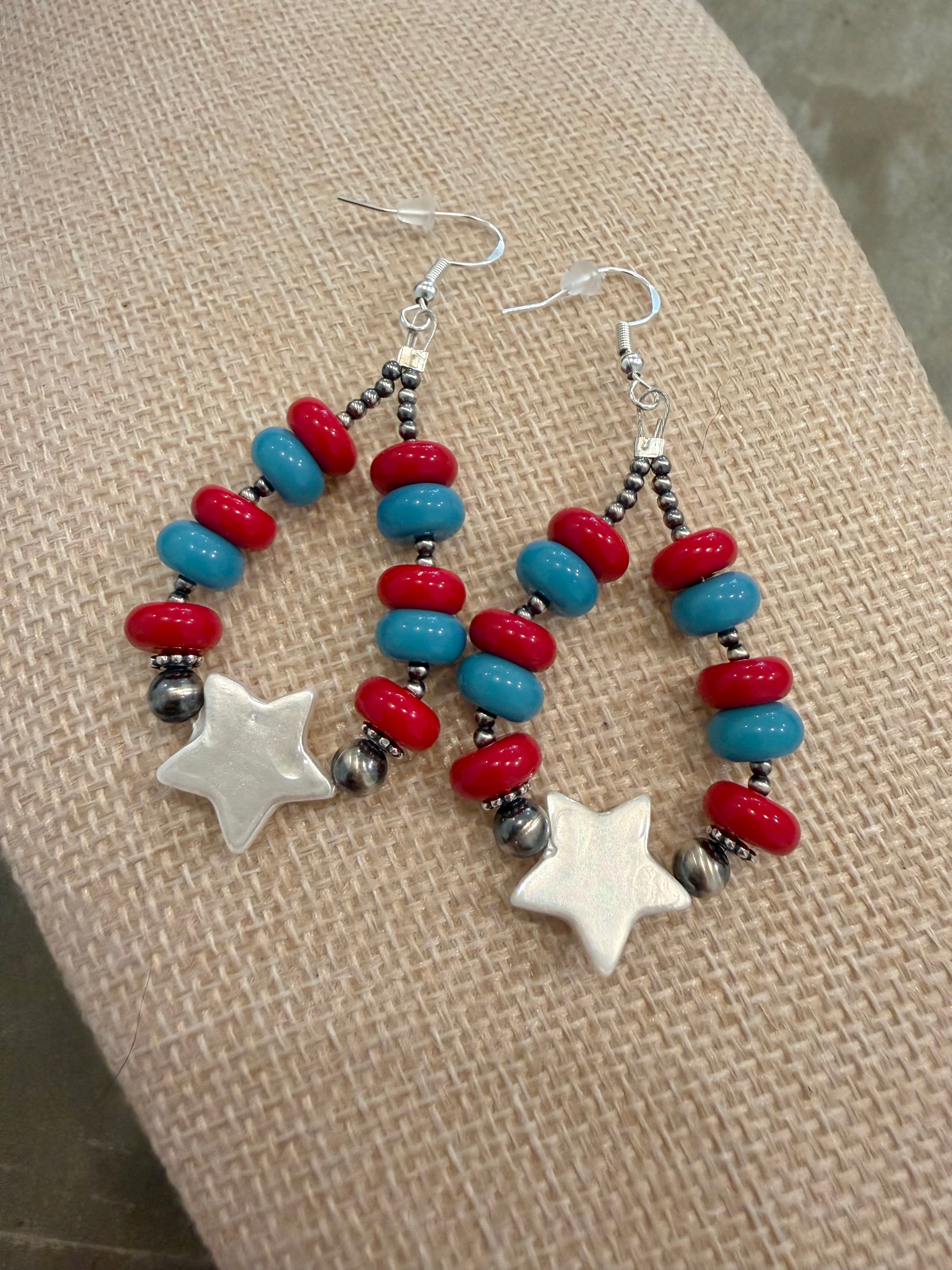4th of July Earrings