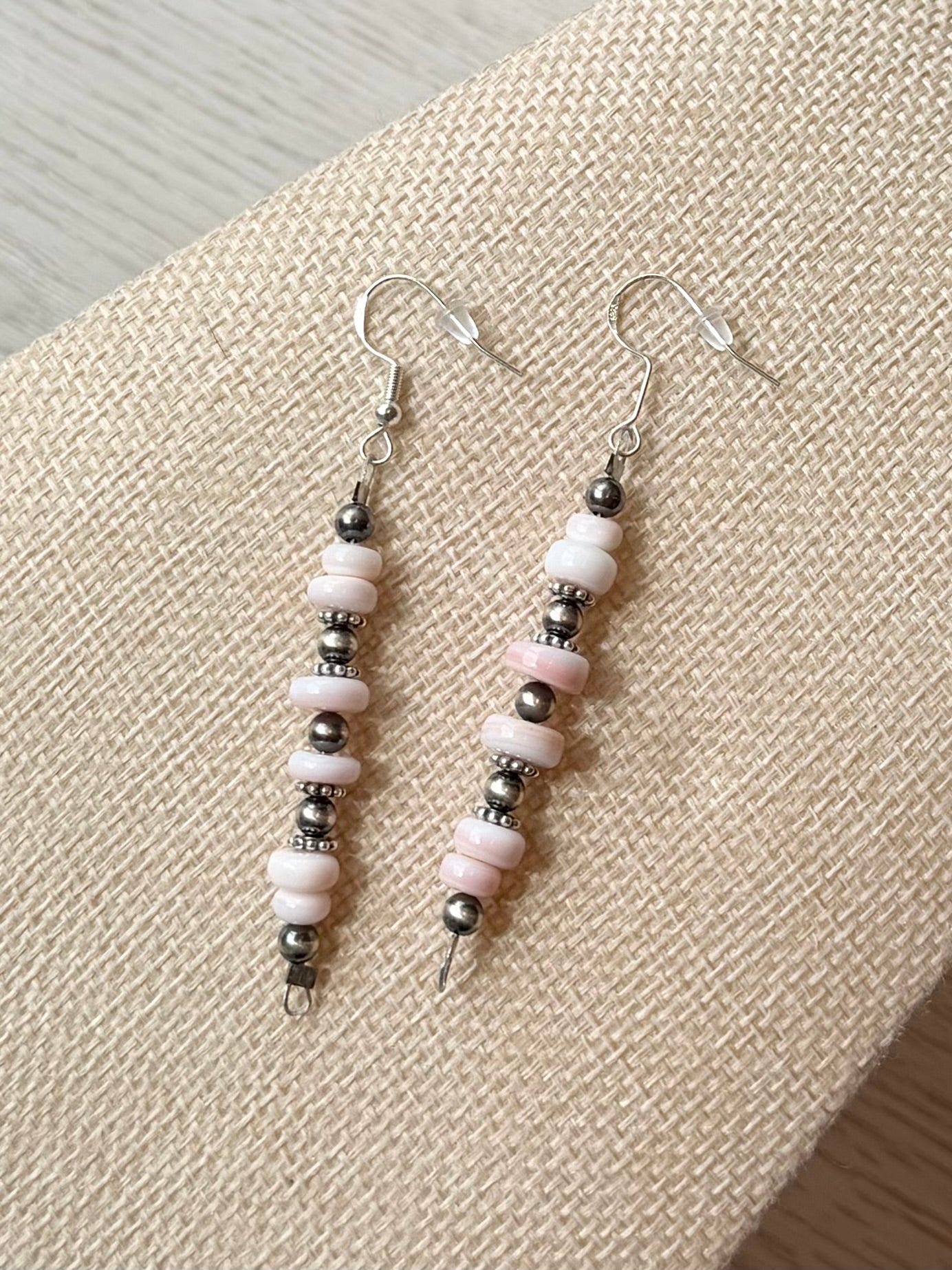 Pink conch Earrings