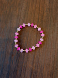 Stretchy gold bracelet