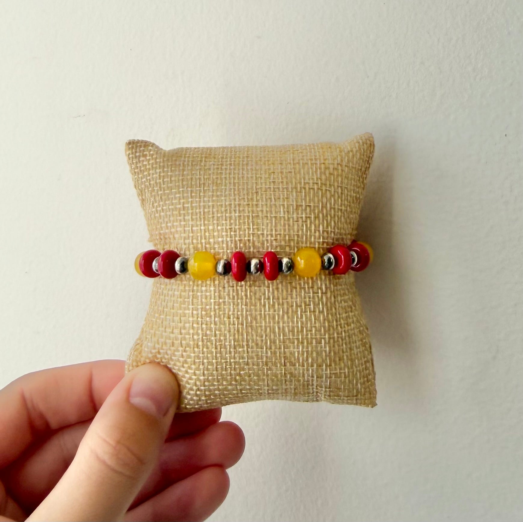 Iowa State stretch bracelet