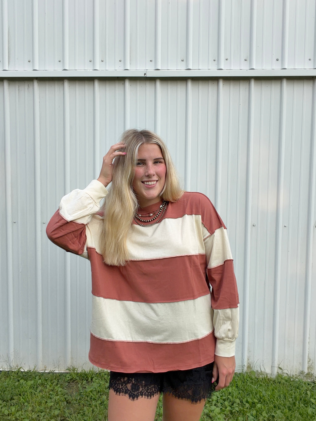 Color Block Long Sleeve
