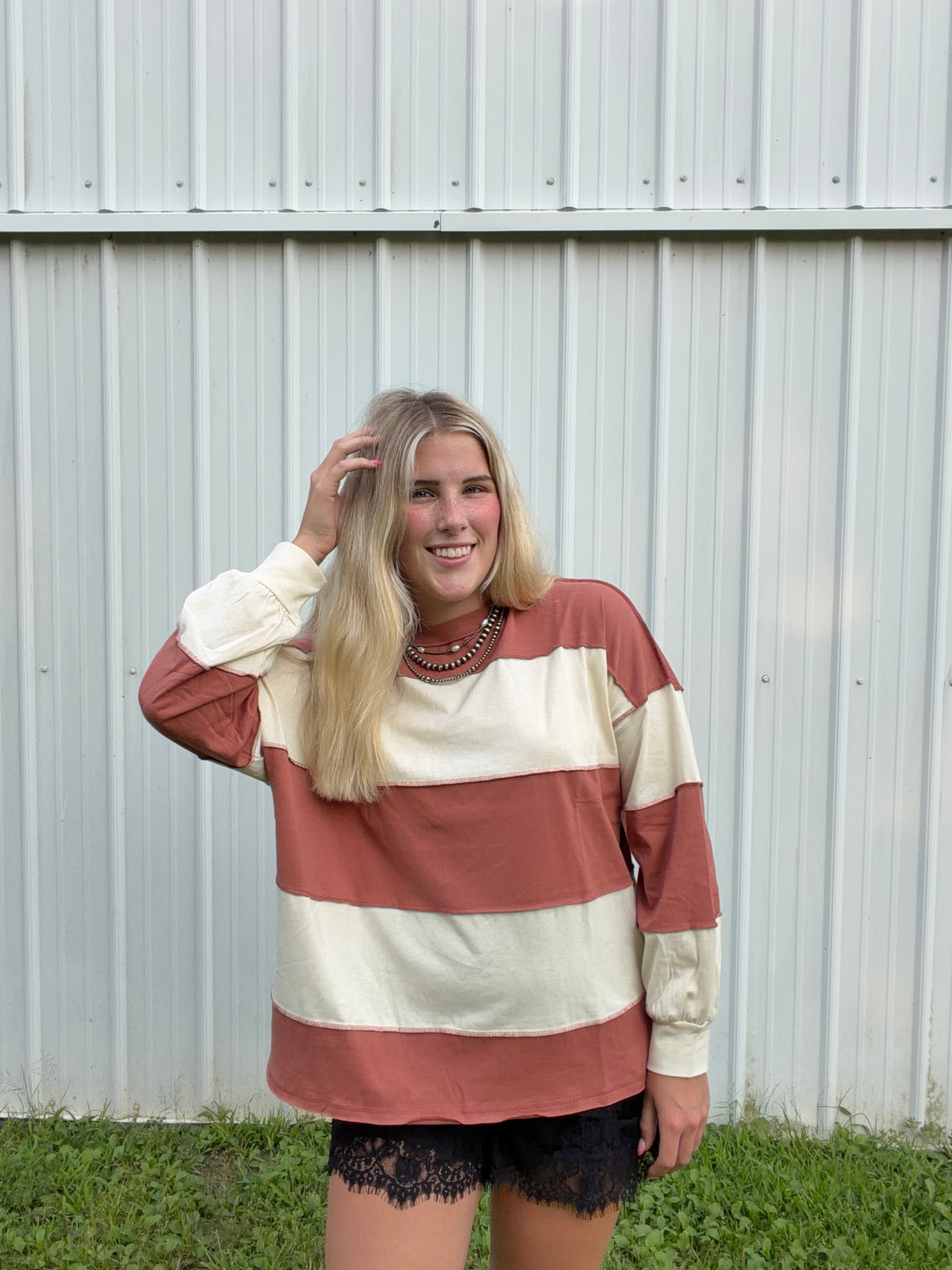 Color Block Long Sleeve
