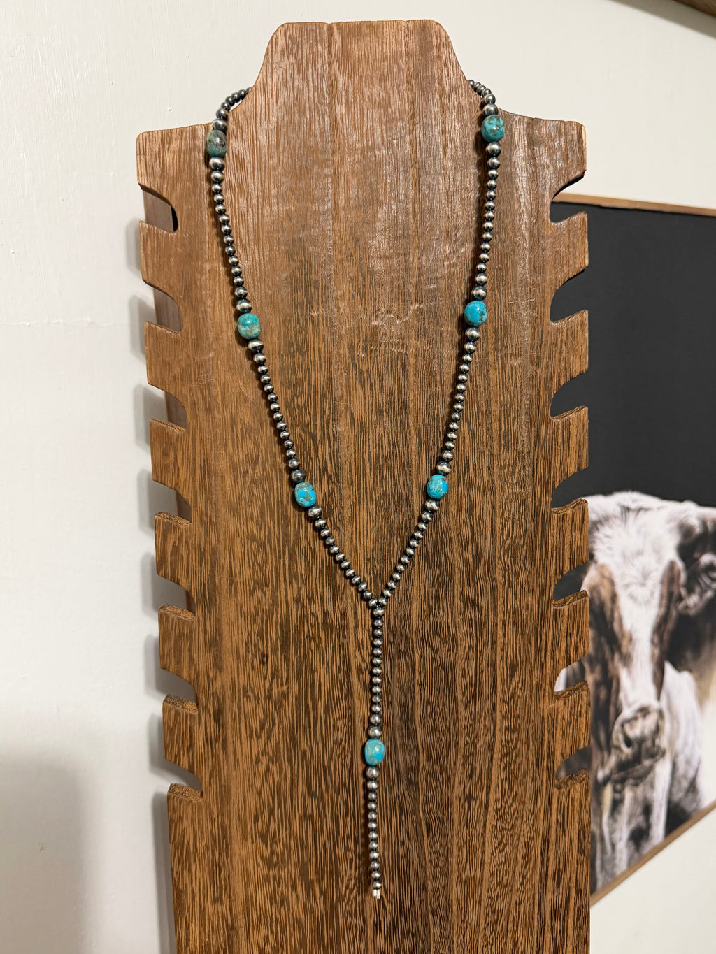 Kingman Turquoise Lariat