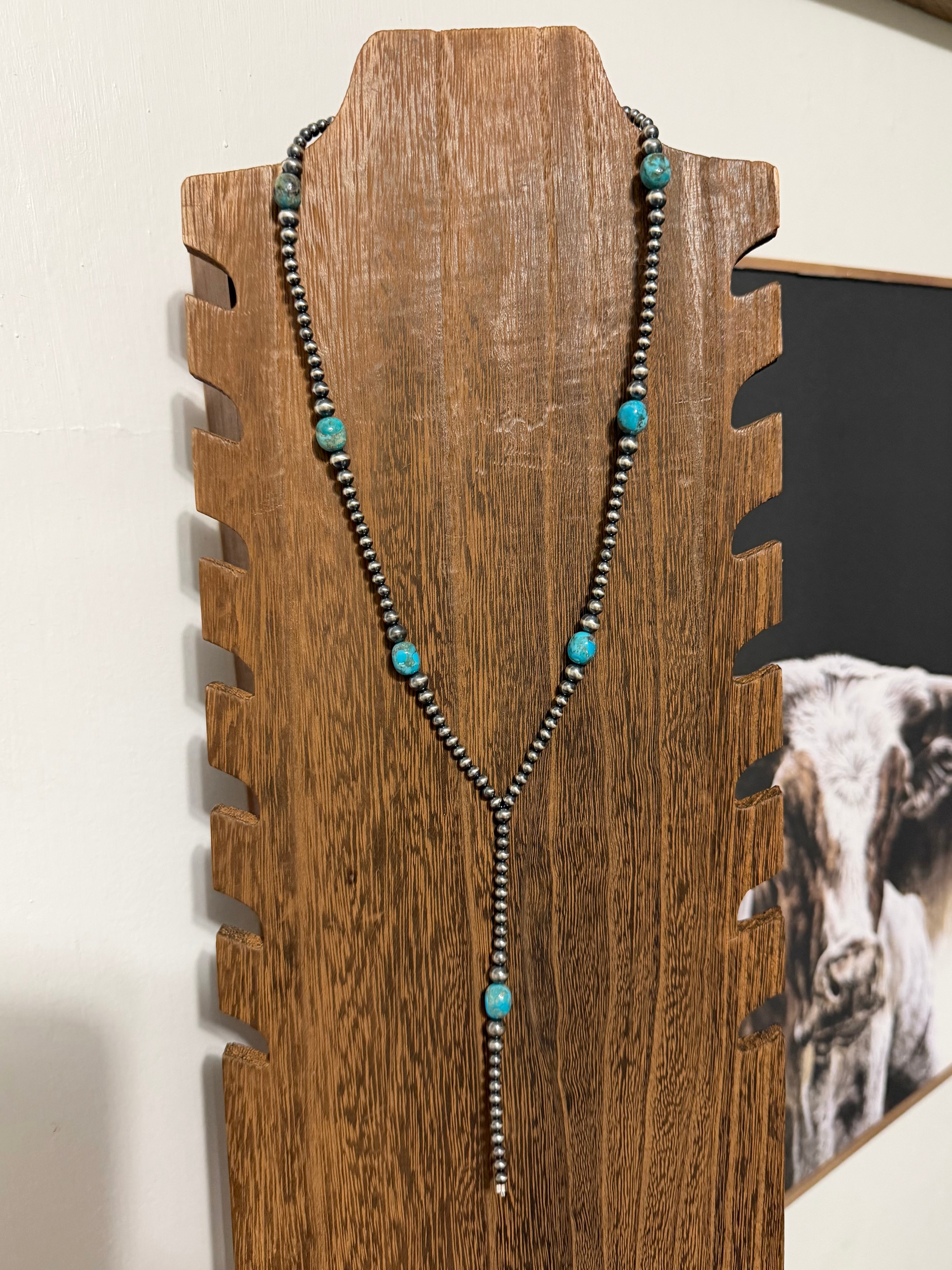 Kingman Turquoise Lariat
