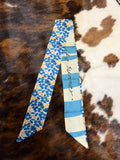 Yellow/Blue Floral Twilly
