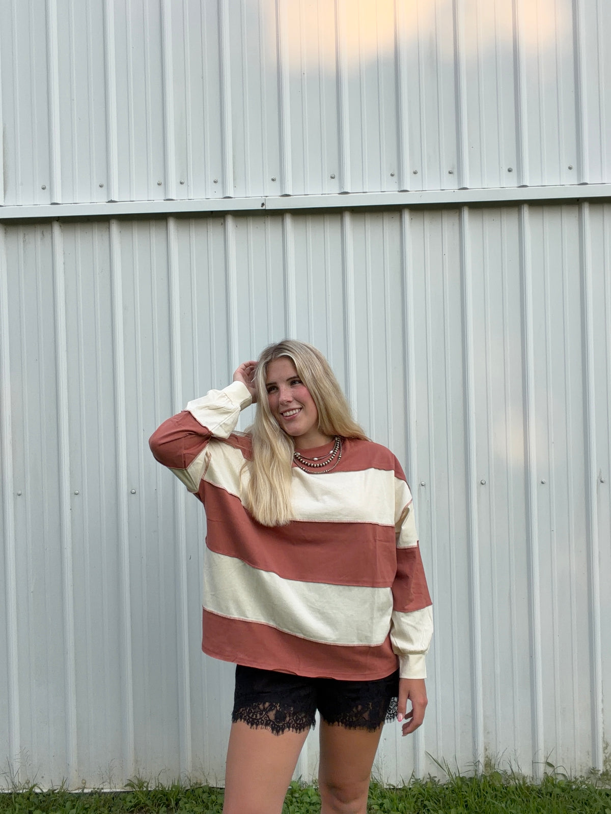 Color Block Long Sleeve