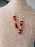 Iowa State earrings